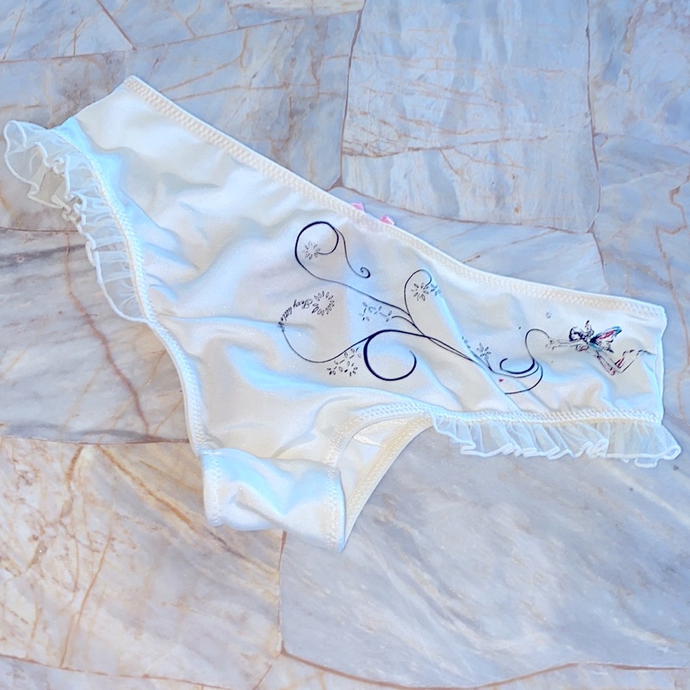 Victoria Secret "Sexy Little Things" Bikini Side Ruffle Panty Underwear XS Rare